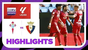 Celta Vigo vs Osasuna - Highlights | LaLiga Santander 2023/2024