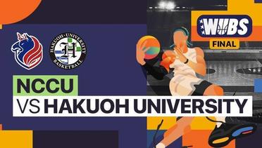 Final: NCCU vs Hakuoh University