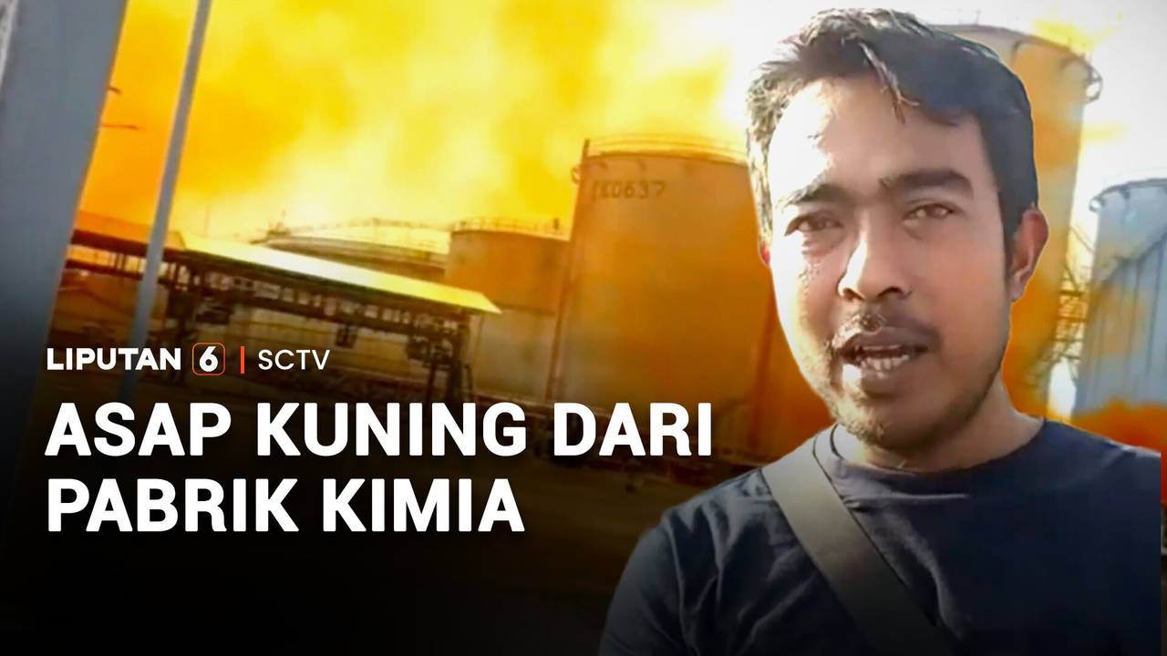Pabrik Kimia Bocor, Kepulan Asap Kuning Membuat Warga Sesak Napas ...