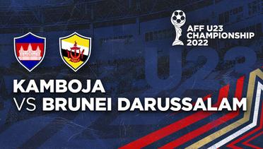Full Match - Kamboja vs Brunei Darussalam | AFF U-23 Championship 2022