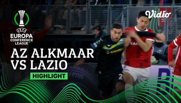 Highlights - AZ Alkmaar vs Lazio | UEFA Europa Conference League 2022/23