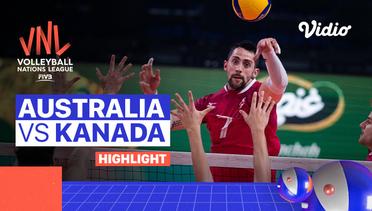 Match Highlights | Australia vs Kanada | Men's Volleyball Nations League 2022