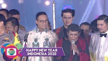 Inilah Detik-Detik Pergantian Tahun 2020 Bersama Gubernur DKI Anies Baswedan & Doa Dari Rhoma Irama