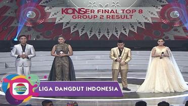 Liga Dangdut Indonesia - Konser Final Top 8 Group 2 Result