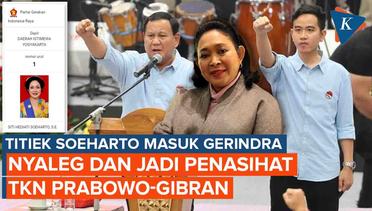 Titiek Soeharto, Masuk Daftar Caleg Tetap Gerindra dan Jadi Penasihat TKN Prabowo-Gibran