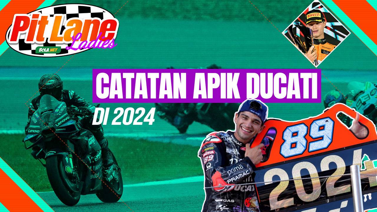 Ducati Kuasai MotoGP 2024 - BOLA.COM