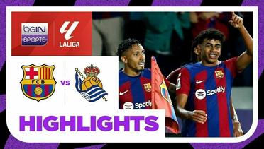 Barcelona vs Real Sociedad - Highlights | LaLiga 2023/24