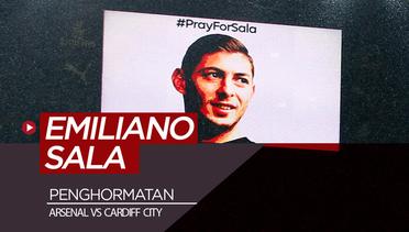 Penghormatan untuk Emiliano Sala Sebelum Arsenal Vs Cardiff City