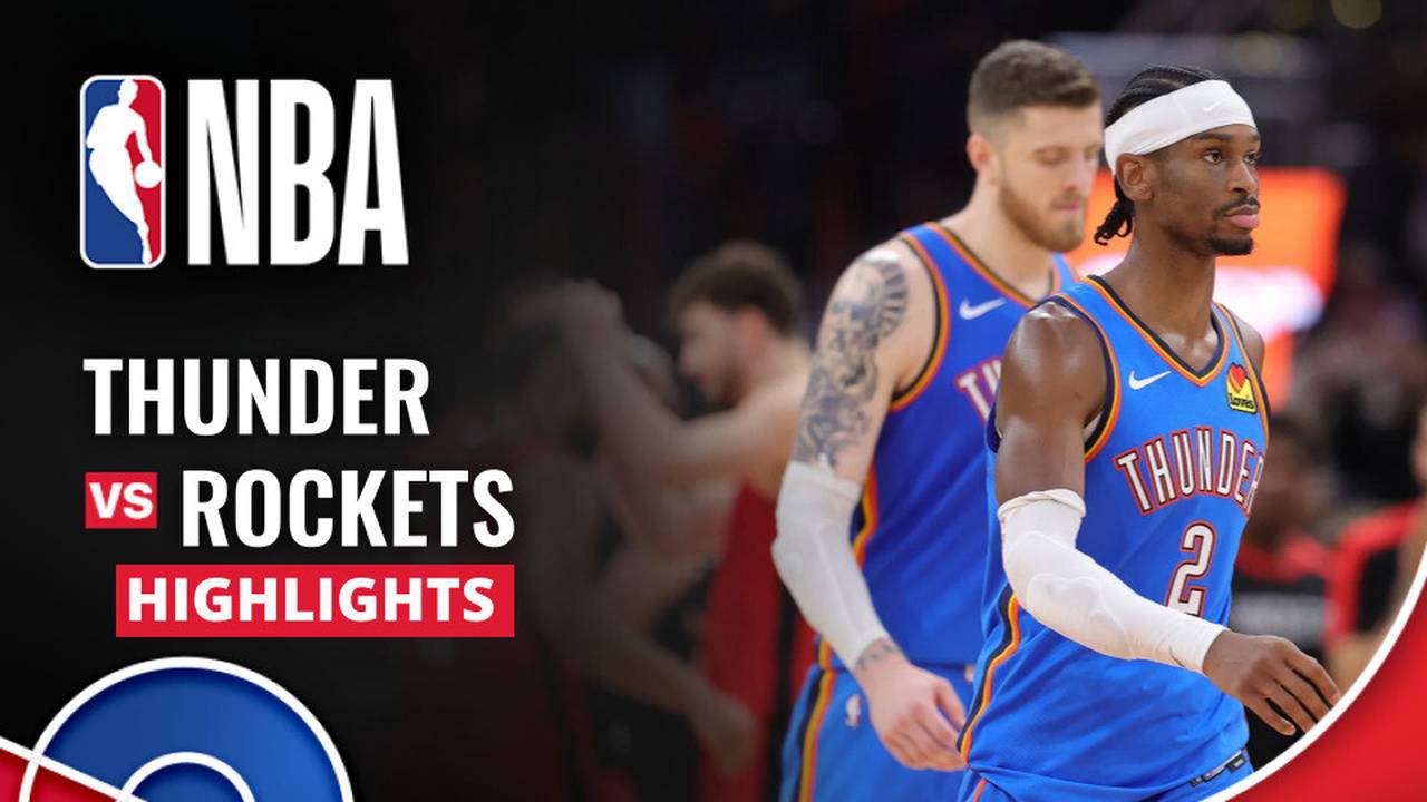 Spectacular Thunder 125-124 Rockets (oct 21, 2025) Game Recap Picture Digital Art