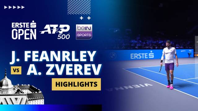 J. Fearnley vs A. Zverev - Highlight | ATP 500: Erste Bank Open 2025