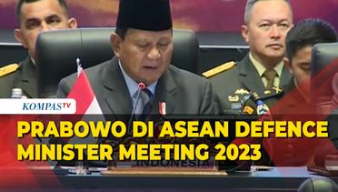 Prabowo di ASEAN Defence Minister Meeting, Singgung Soal Kondisi di Gaza