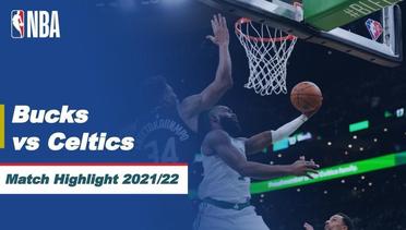 Match Highlight | Milwaukee Bucks vs Boston Celtics | NBA Playoff: Conference Semifinal 2021/22