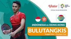 Full Match Bulutangkis Tunggal Putra Indonesia vs Hong Kong | Asian Games 2018