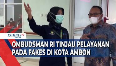Ombudsman RI Tinjau Layanan Rumah Sakit Dan Puskesmas Di Kota Ambon