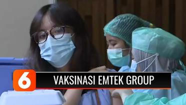 Dukung Pemerintah Tekan Penyebaran Covid-19, Emtek Group Menggelar Vaksinasi Gotong Royong | Liputan 6