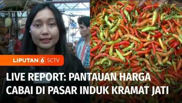 Live Report: Harga Cabai Naik, Pantauan Harga Cabai di Pasar Induk Kramat Jati Jakarta | Liputan 6