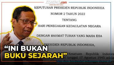 Respons Mahfud MD soal Nama Soeharto yang Tak Dicantumkan dalam Keppres