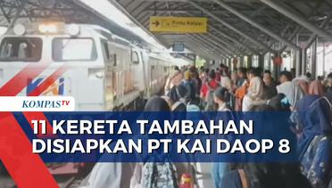 Antisipasi Lonjakan Pemudik Arus Balik, PT KAI Daop 8 Surabaya Siapkan 11 Kereta Tambahan