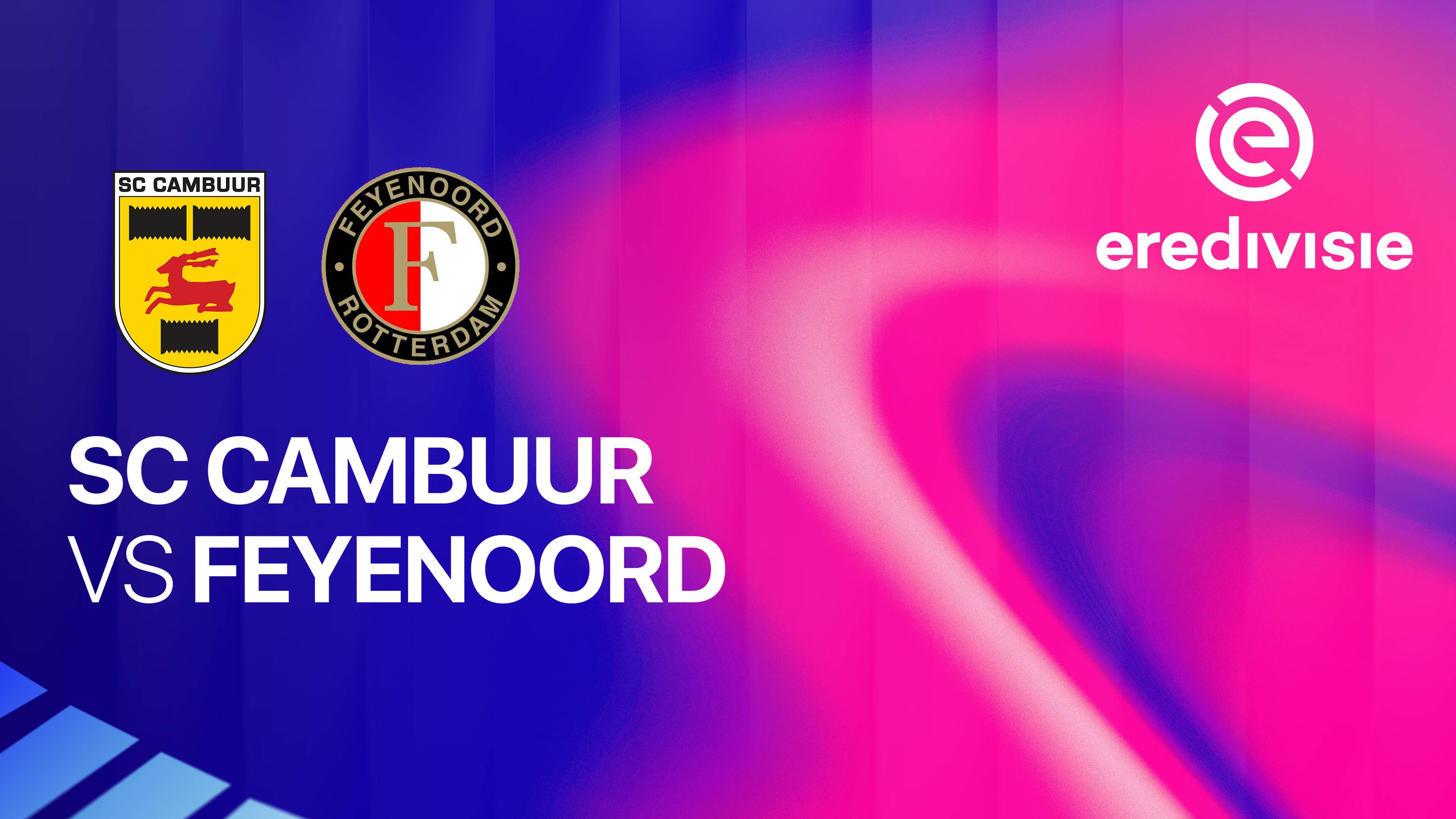SC Cambuur vs Feyenoord