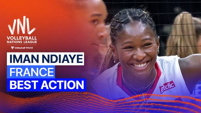 Best Action: Iman Ndiaye | Women’s Volleyball Nations League 2025