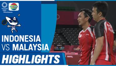 INA vs MAS - Badminton Ganda Putra: Ahsan/Hendra vs Aaron/Soh Wooi | Olimpiade Tokyo 2020