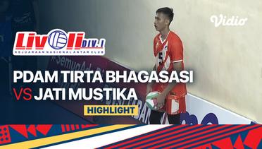 Highlights | PDAM Tirta Bhagasasi Bekasi vs Jati Mustika PDAM | Livoli Divisi 1 Putra 2022