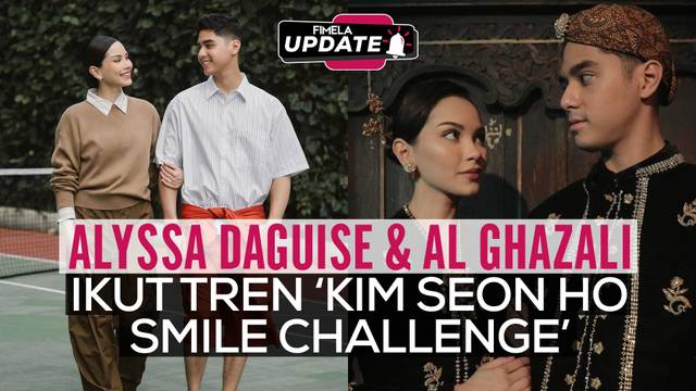 Alyssa Daguise & Al Ghazali Bikin Netizen Terpukau dengan Senyuman Kim Seon Ho!