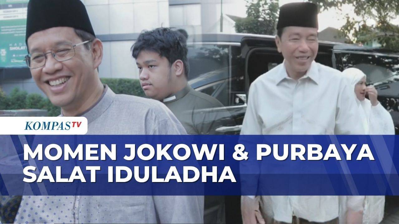 Potret Salat Iduladha Jokowi di Masjid Sheikh Zayed Solo hingga Menkeu Purbaya di Kantor Pusat DJP - Kompas TV