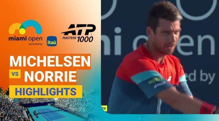 Alex Michelsen vs Cameron Norrie - Round 2 (Court 1) | ATP 1000: Miami Open presented by Itau 2026