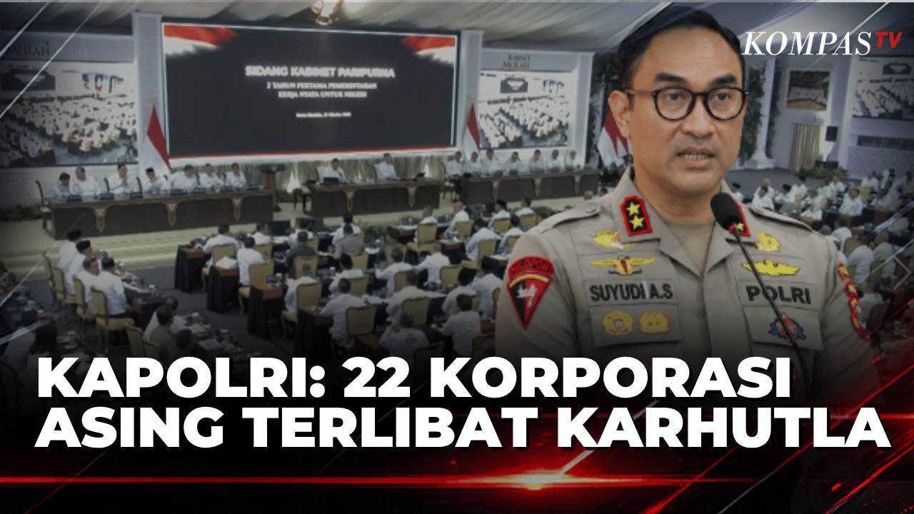 Kapolri Suyudi Ungkap 22 Korporasi Asing Terlibat Kasus Karhutla ...