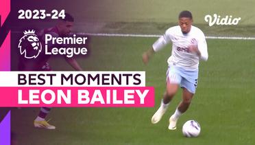 Aksi Leon Bailey | West Ham vs Aston Villa | Premier League 2023/24