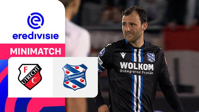Utrecht vs Heerenveen - Mini Match | Eredivisie 2025/26