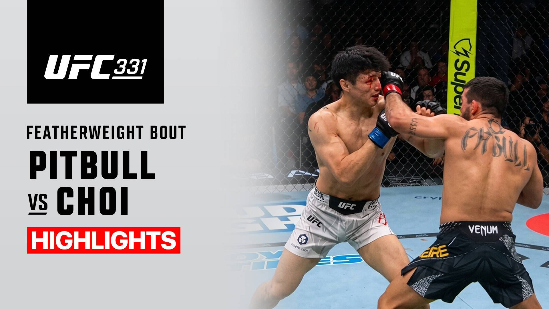 Patricio Pitbull vs Dooho Choi - Featherweight | UFC 331