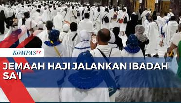 Puncak Jemaah Haji 2023, Jemaah Menjalankan Sai'i dan Tahalul