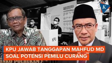 KPU Respons Pernyataan Mahfud MD soal Potensi Kecurangan di Pemilu 2024