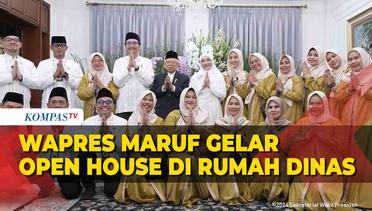 Wapres Ma'ruf Amin Gelar Open House di Rumah Dinas, Ada Prabowo hingga Kapolri