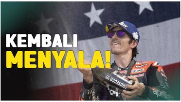 Momen Maverick Vinales Kembali Raih Podium di MotoGP Amerika Serikat 2024
