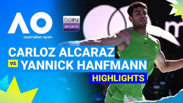 Carlos Alcaraz (SPA)  vs Yannick Hanfmann (GER)  - Highlight | Australian Open 2026