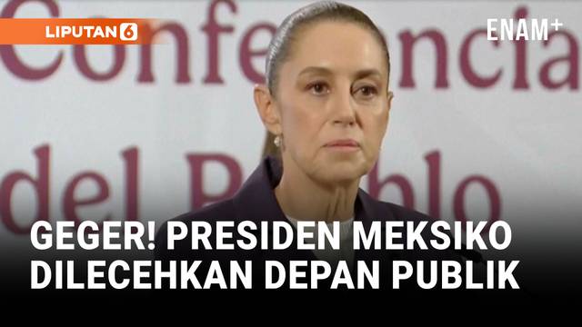 Presiden Meksiko Claudia Sheinbaum Jadi Korban Pelecehan di Depan Publik!