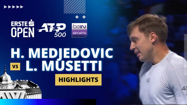H. Medjedovic vs L. Musetti - Highlight | ATP 500: Erste Bank Open 2025