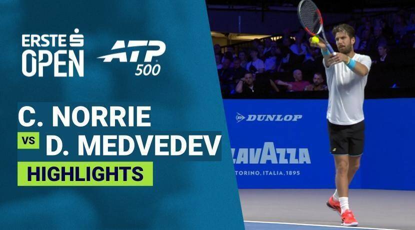 Cameron Norrie vs Daniil Medvedev - Round 2 | ATP 500: Erste Bank Open 2026