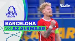 Mini Match - Round of 16: Barcelona vs AZ Alkmaar | UEFA Youth League 2022/23