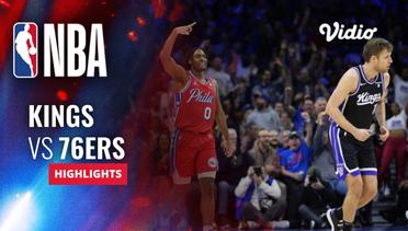 Sacramento Kings vs Philadelphia 76ers - Highlights | NBA Regular Season 2023/24