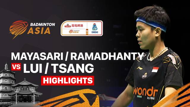Lanny Tria Mayasari/Siti Fadia Silva Ramadhanti (INA) vs Lui Lok Lok/Tsang Hiu Yan (HKG) - Highlights | Badminton Asia Mixed Team Championship 2025 - Women's Doubles Group Stage