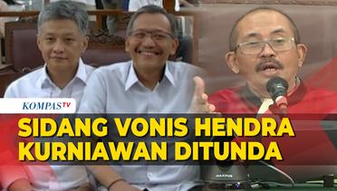Hakim Tunda Sidang Vonis Hendra Kurniawan dan Agus Nurpatria, Ini Alasannya