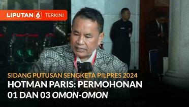 [FULL] Tim Hukum Prabowo-Gibran, Hotman Paris Yakin Menang di MK | Liputan 6