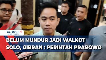 Belum Mundur Jadi Walkot Solo, Gibran: Perintah Prabowo