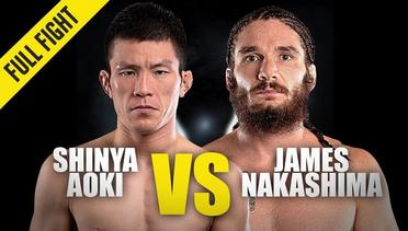 Shinya Aoki vs James Nakashima | ONE Championship Full Fight