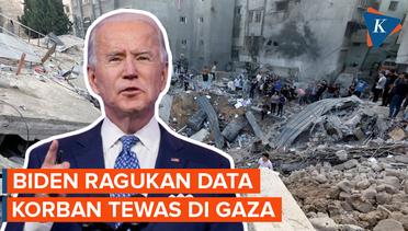Presiden AS Joe Biden Ragukan Data Korban Tewas di Gaza