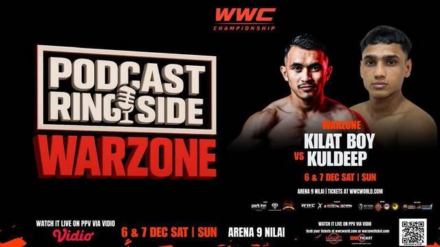 Ringside: Kuldeep Tarkar vs Kilat Boy | Warzone World Championship 2025